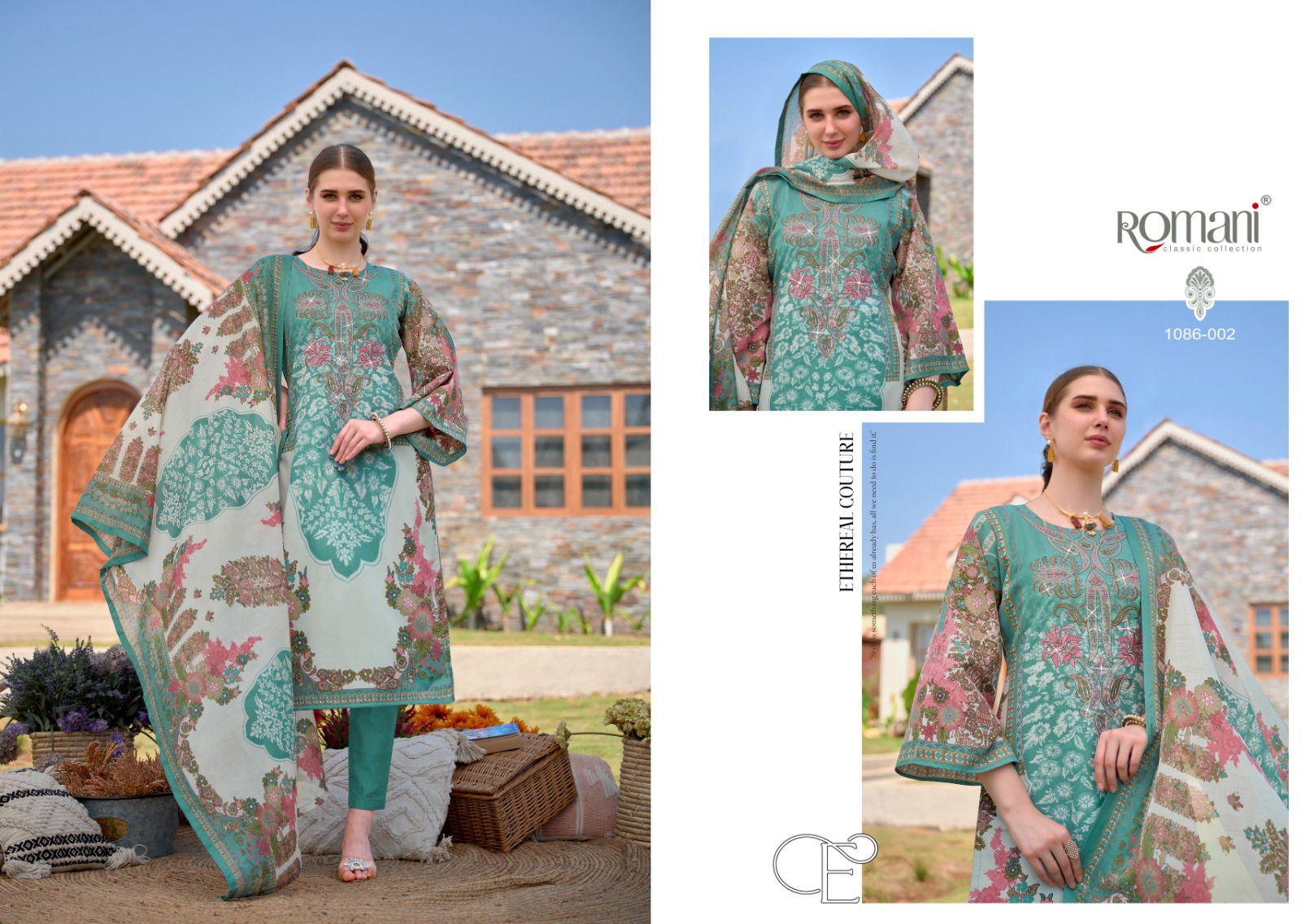 Aarzu Vol 3 By Romani Printed Soft Cotton Dress Material Wholesalers In Delhi
